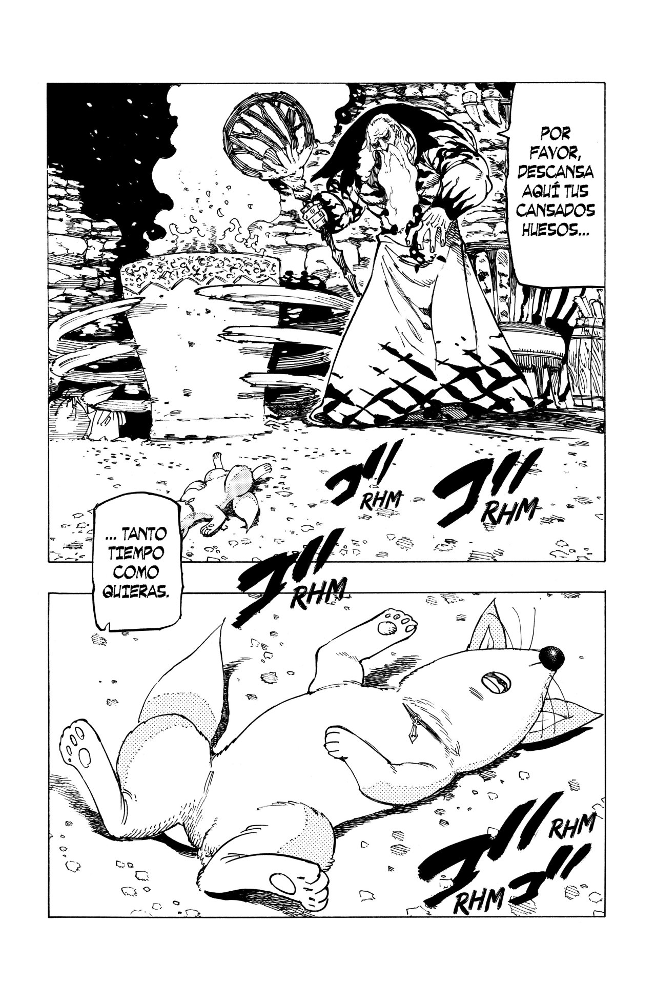 Mokushiroku no Yonkishi Capitulo 33: Fiesta del mal página 17