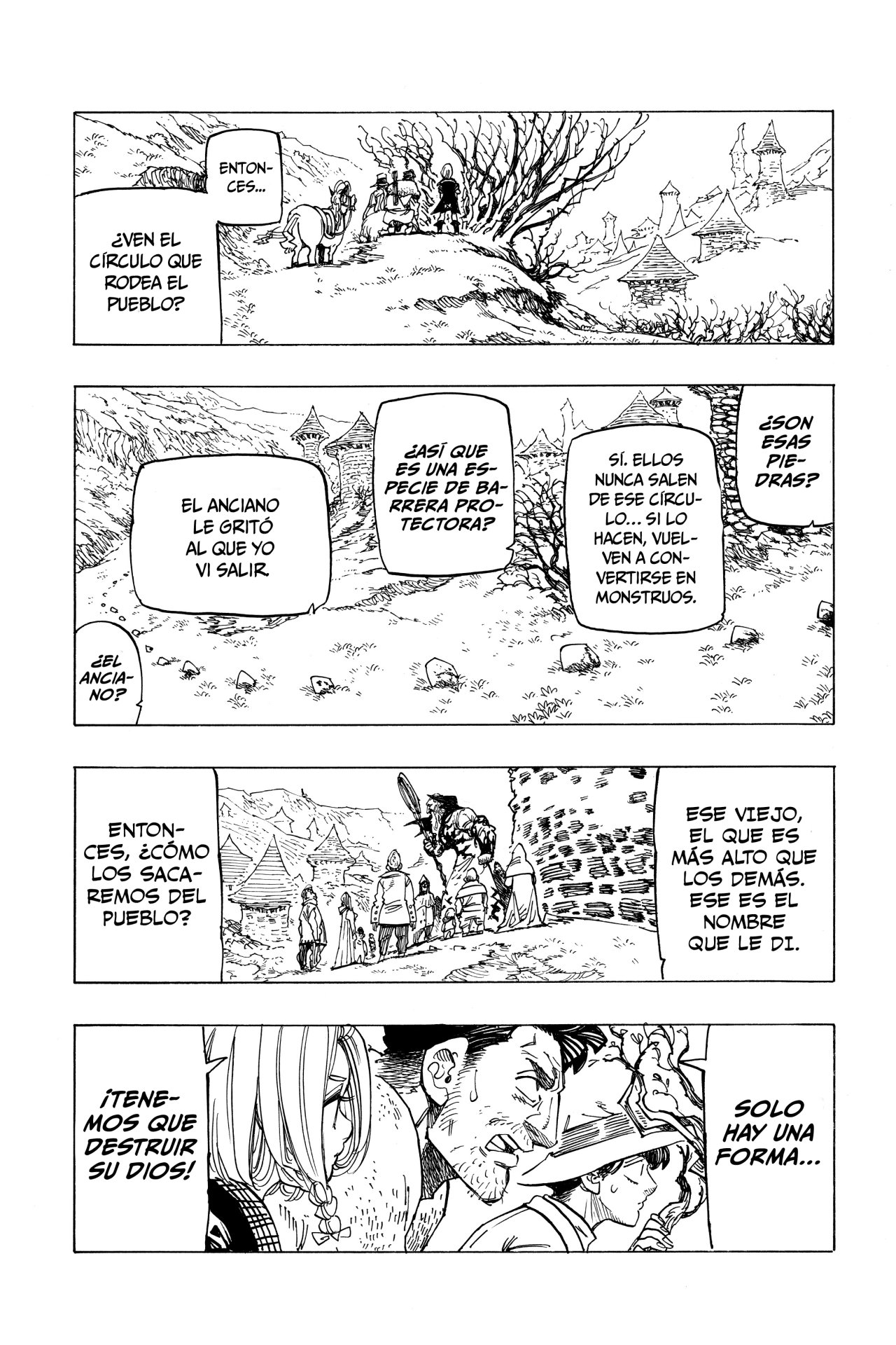 Mokushiroku no Yonkishi Capitulo 33: Fiesta del mal página 18