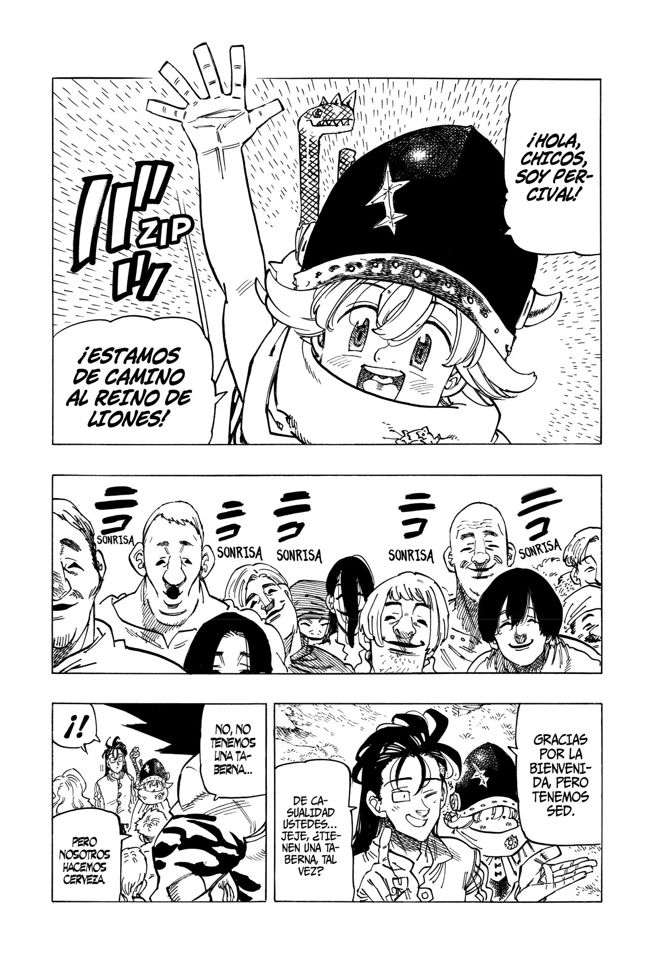 Mokushiroku no Yonkishi Capitulo 33: Fiesta del mal página 4