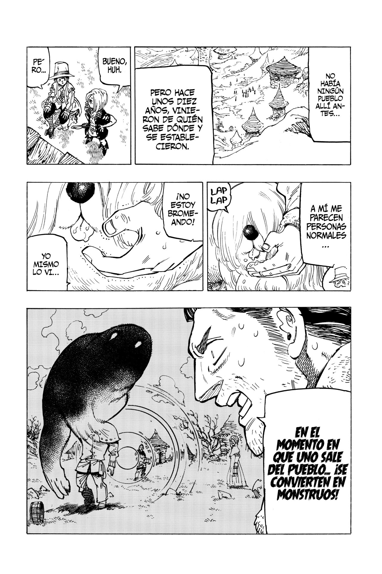 Mokushiroku no Yonkishi Capitulo 33: Fiesta del mal página 7