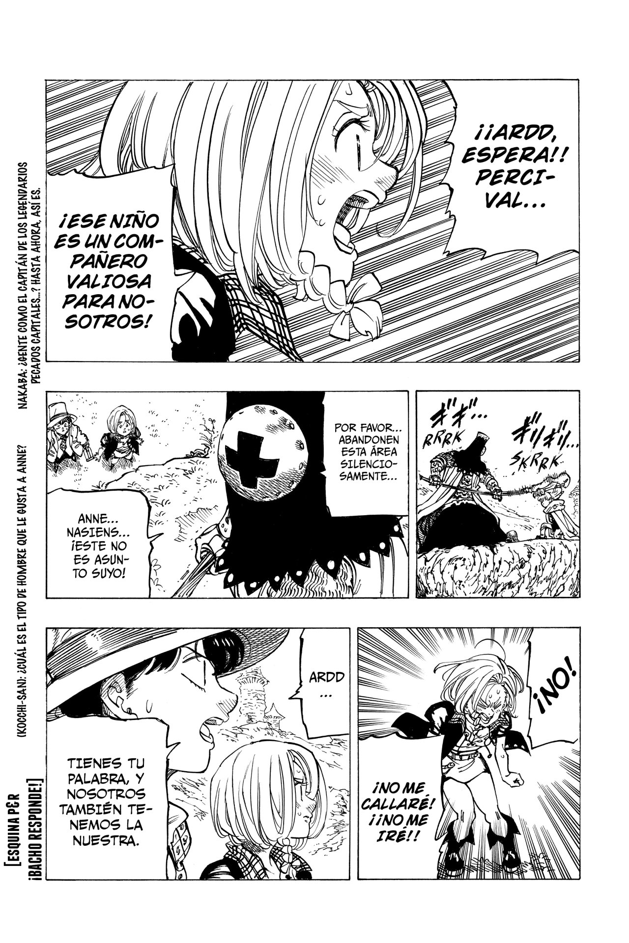 Mokushiroku no Yonkishi Capitulo 35: Un esfuerzo siniestro página 19