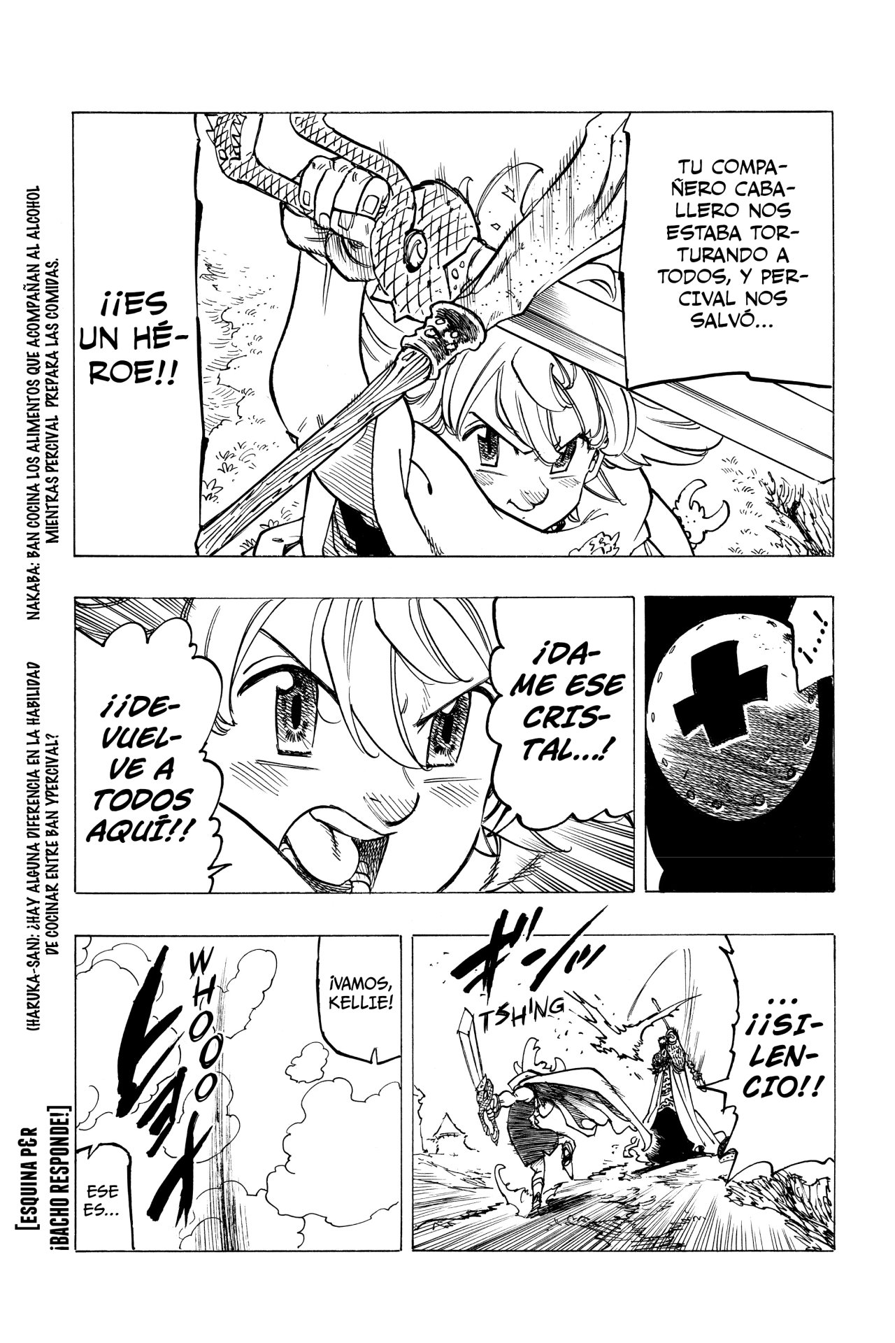 Mokushiroku no Yonkishi Capitulo 35: Un esfuerzo siniestro página 20