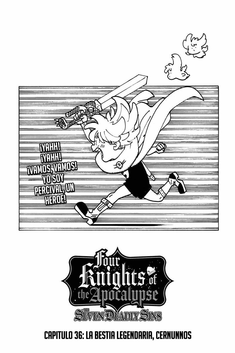 Mokushiroku no Yonkishi Capitulo 36: Cernunnos, la bestia mística página 2