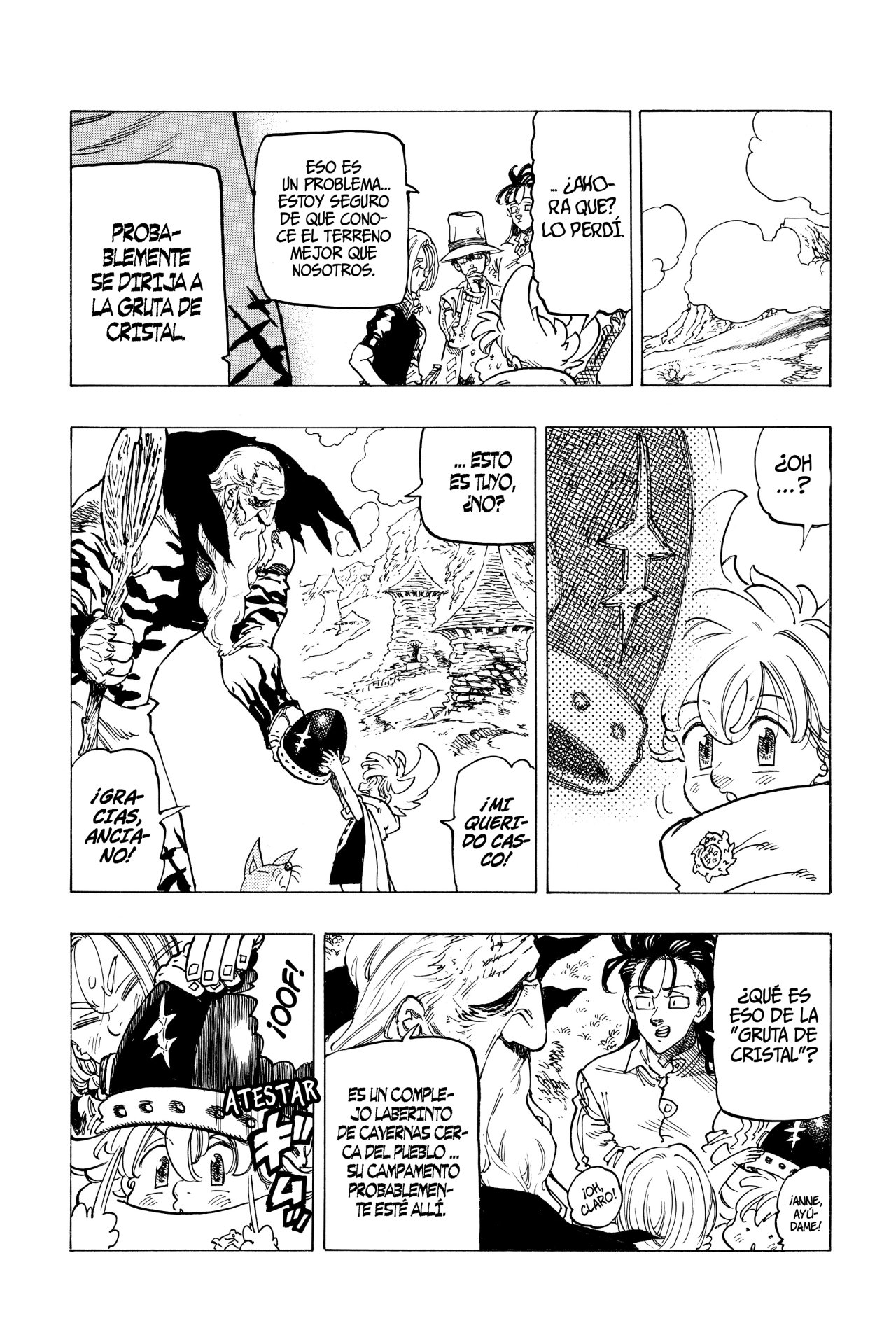Mokushiroku no Yonkishi Capitulo 37: El acorralado página 10