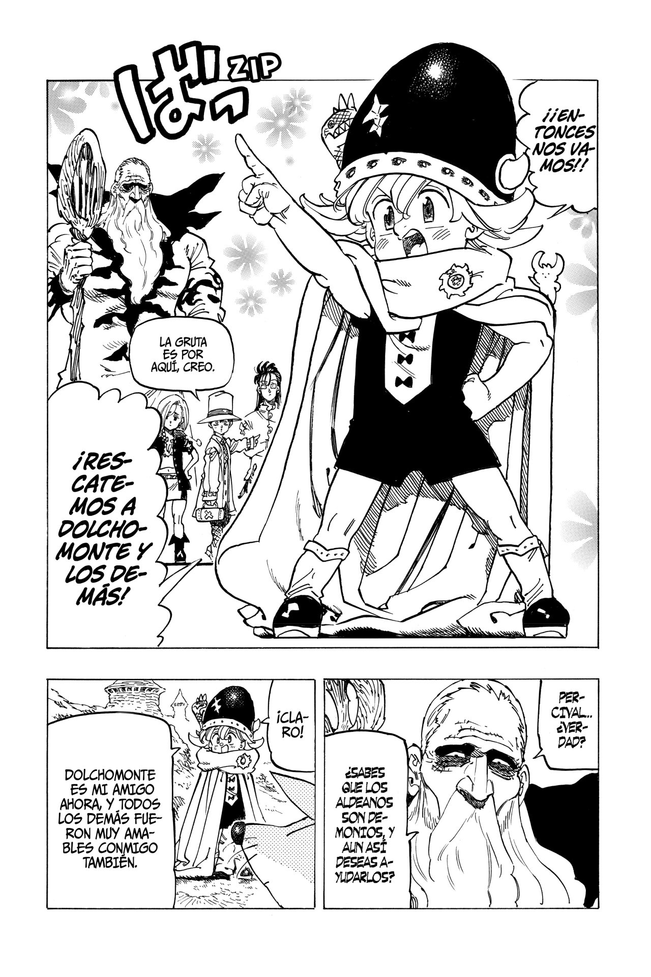 Mokushiroku no Yonkishi Capitulo 37: El acorralado página 11