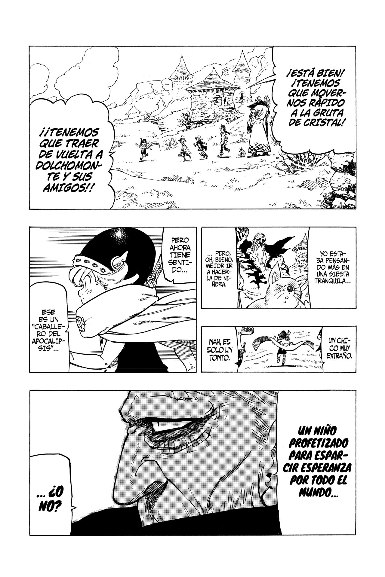 Mokushiroku no Yonkishi Capitulo 37: El acorralado página 14