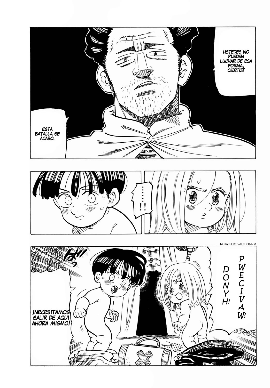 Mokushiroku no Yonkishi Capitulo 38: Salvación página 4