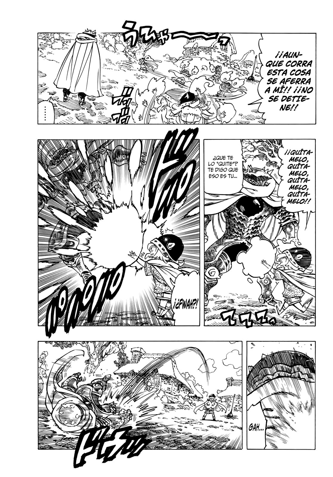 Mokushiroku no Yonkishi Capitulo 4: Poder desconocido página 7