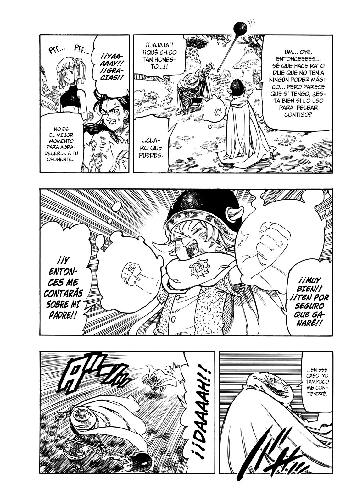 Mokushiroku no Yonkishi Capitulo 4: Poder desconocido página 9