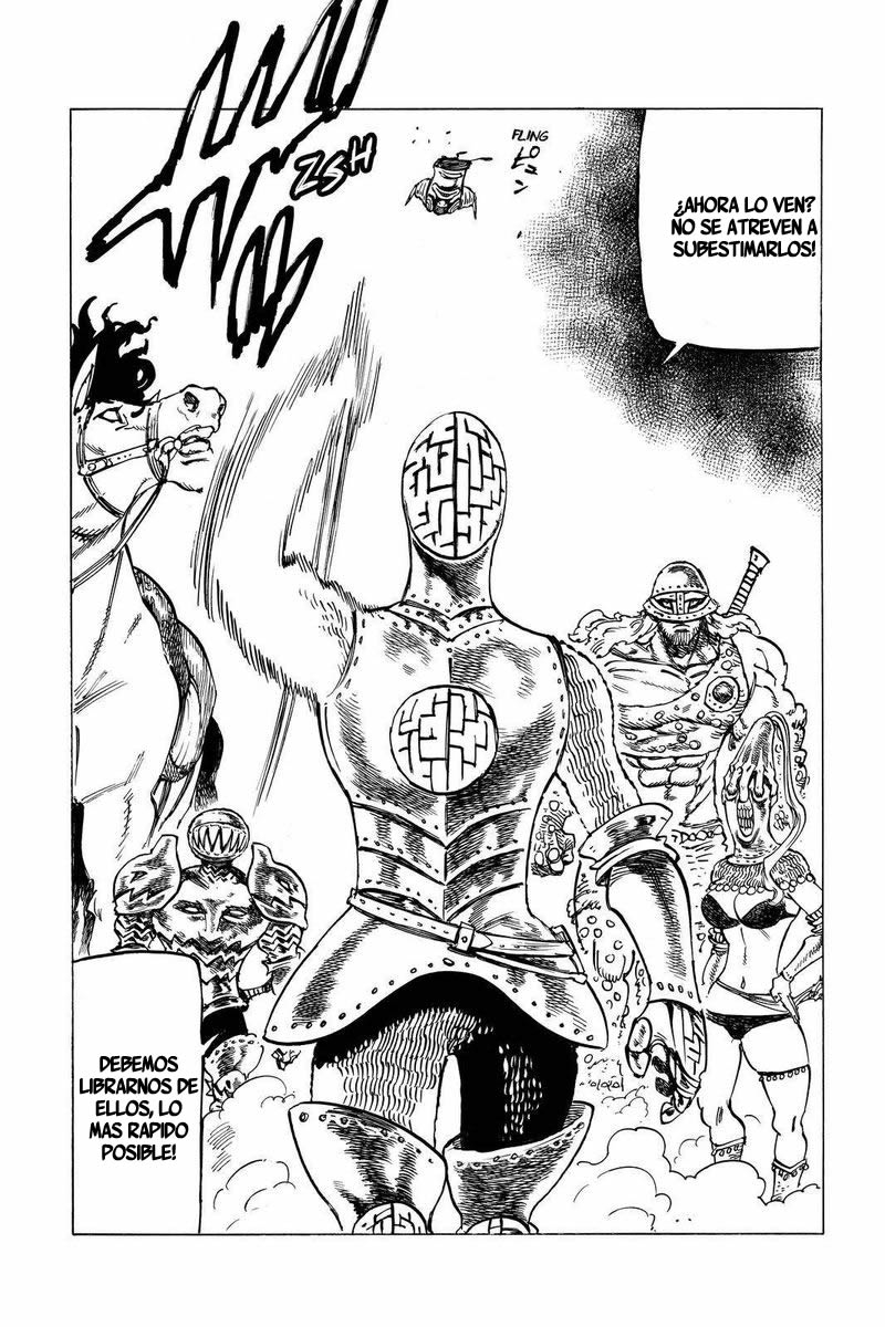 Mokushiroku no Yonkishi Capitulo 40: Atacantes temibles página 18