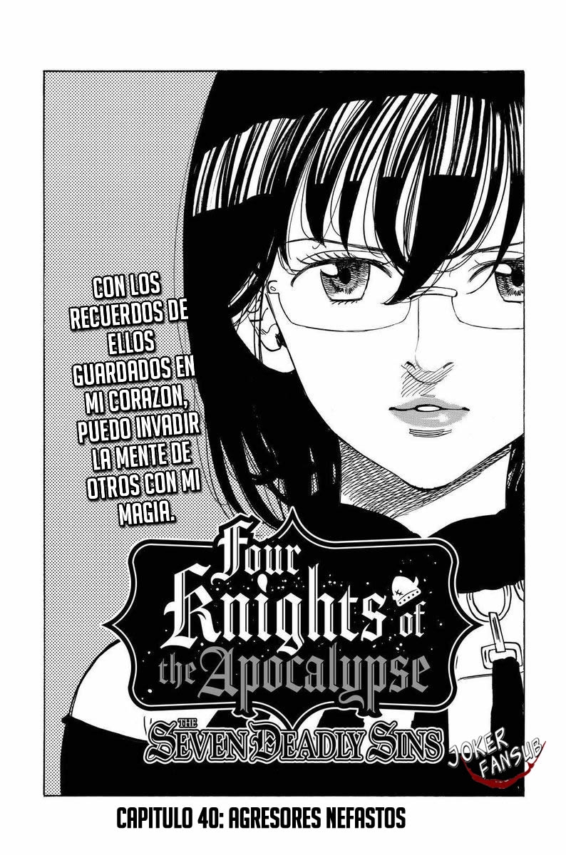 Mokushiroku no Yonkishi Capitulo 40: Atacantes temibles página 2