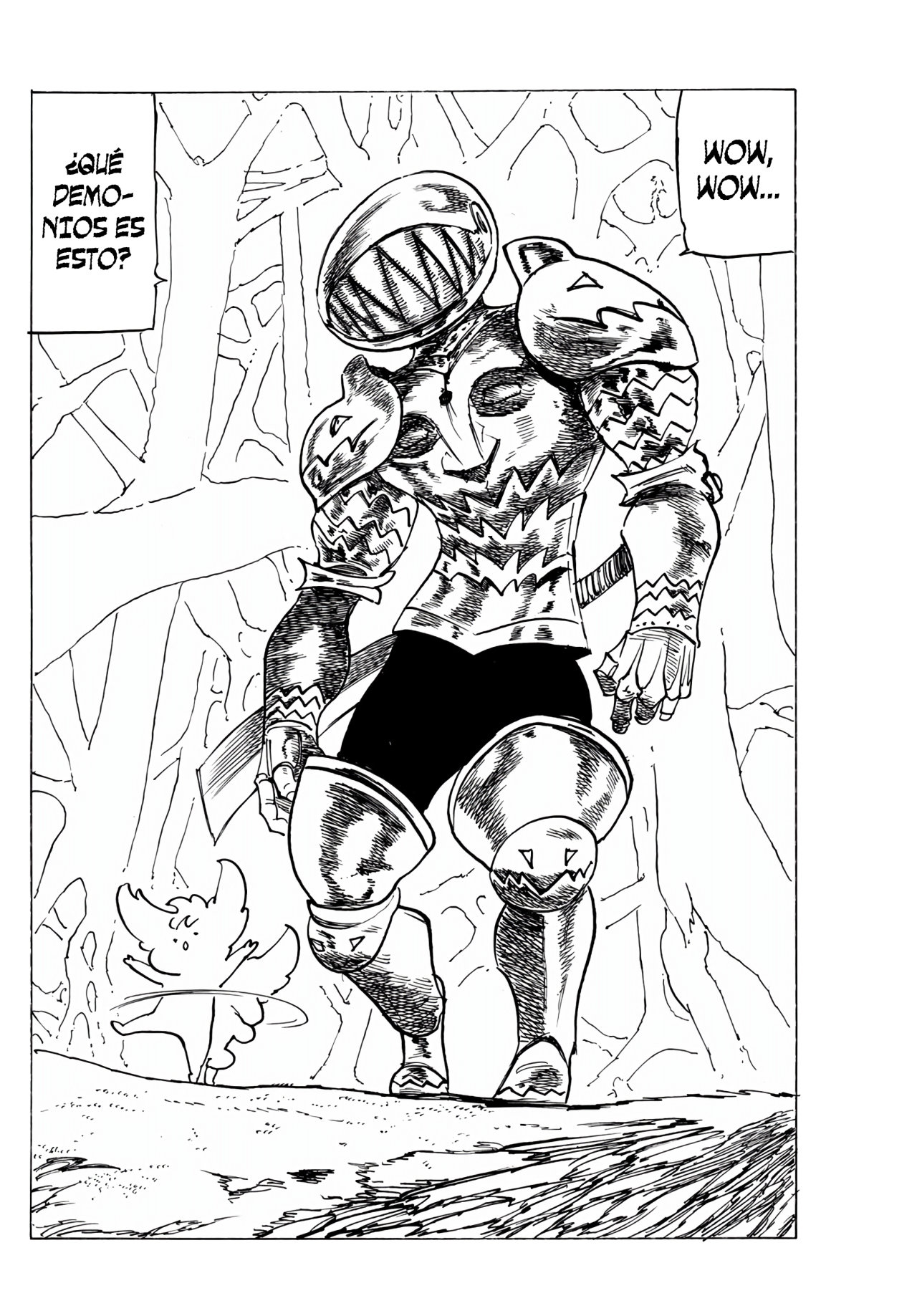 Mokushiroku no Yonkishi Capitulo 42: Los talismanes oscuros página 13