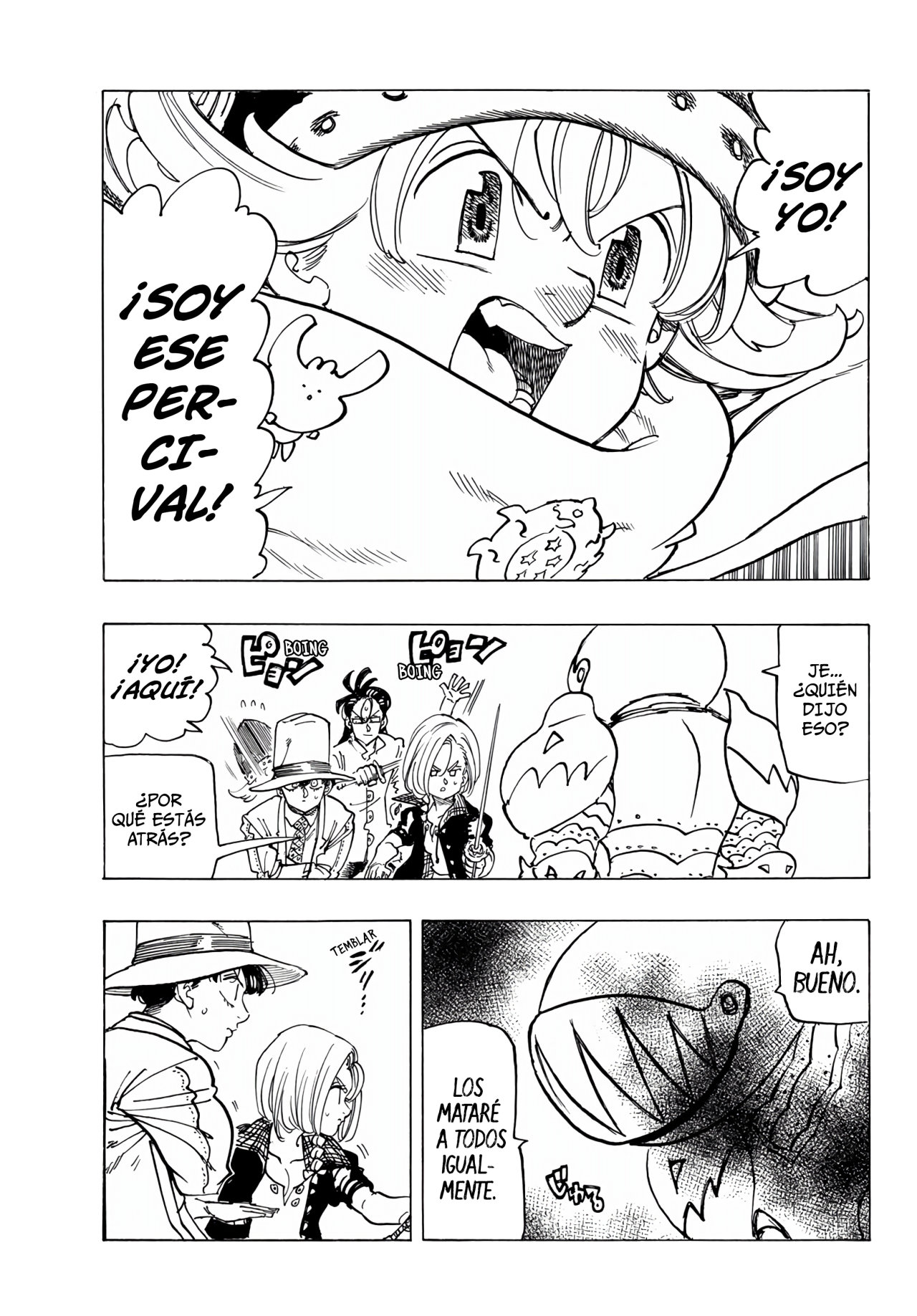 Mokushiroku no Yonkishi Capitulo 42: Los talismanes oscuros página 16