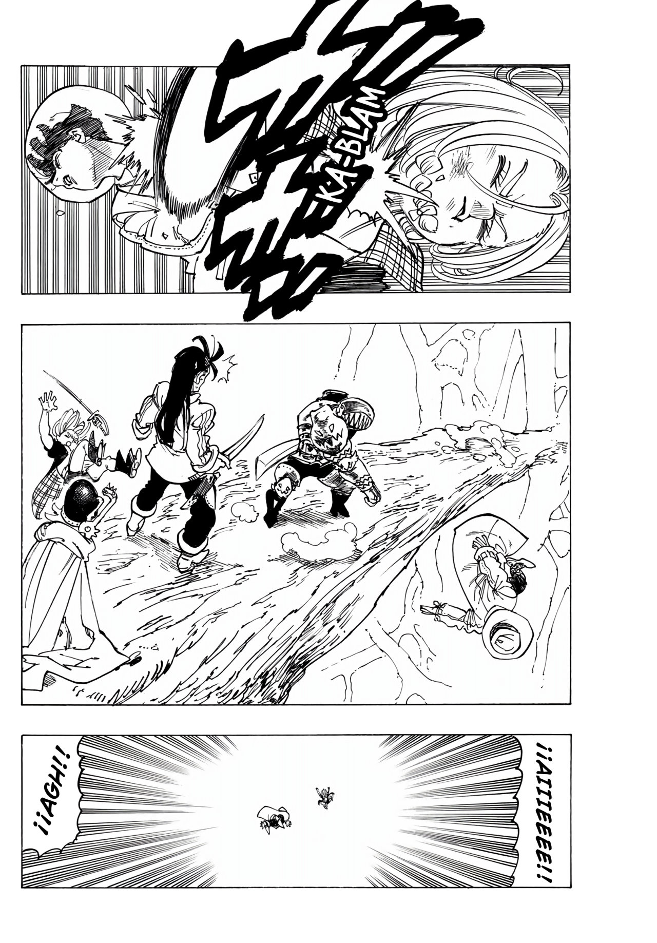 Mokushiroku no Yonkishi Capitulo 42: Los talismanes oscuros página 17