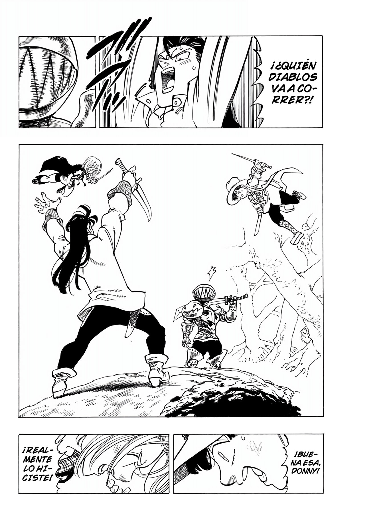 Mokushiroku no Yonkishi Capitulo 42: Los talismanes oscuros página 19