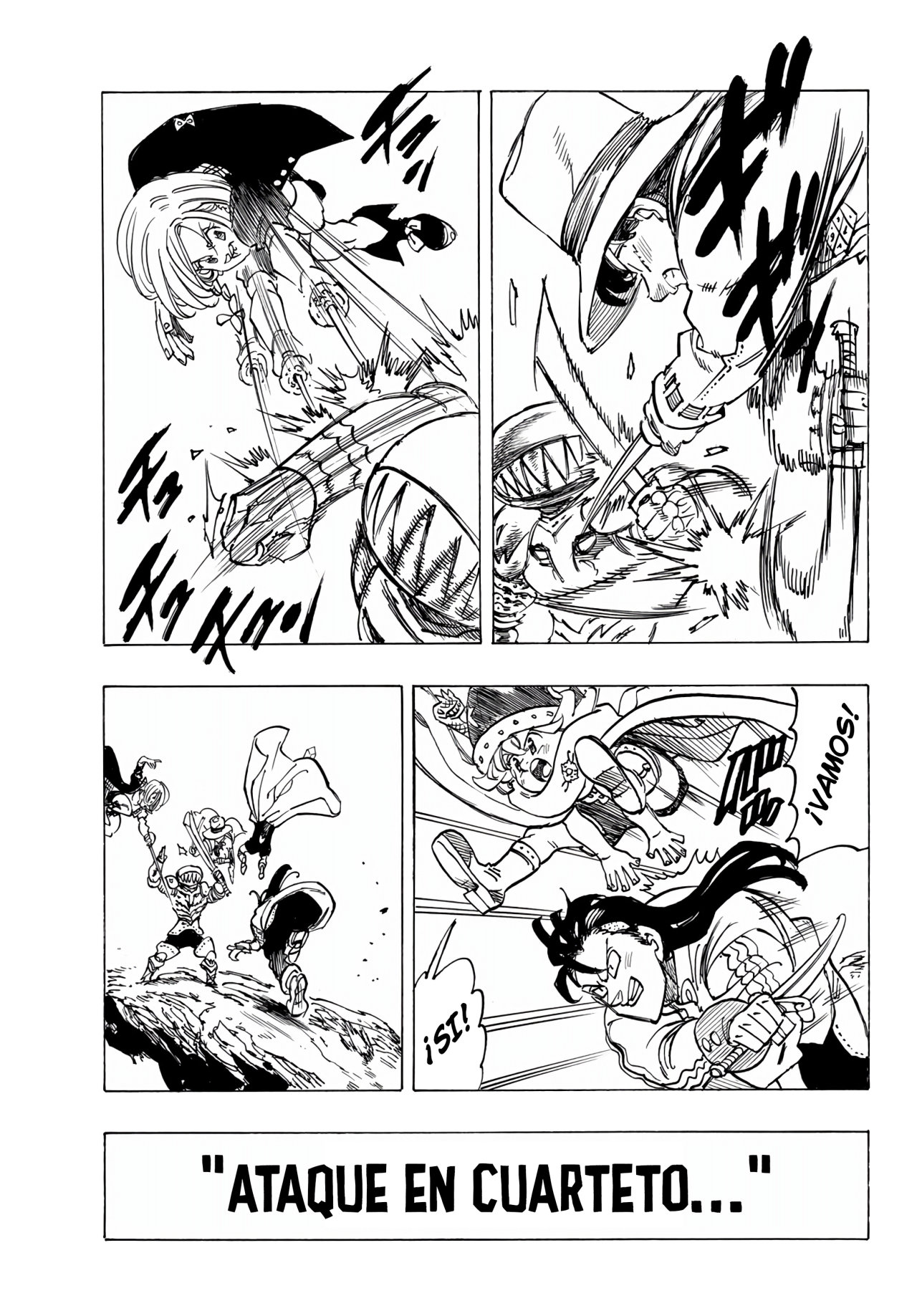 Mokushiroku no Yonkishi Capitulo 42: Los talismanes oscuros página 20