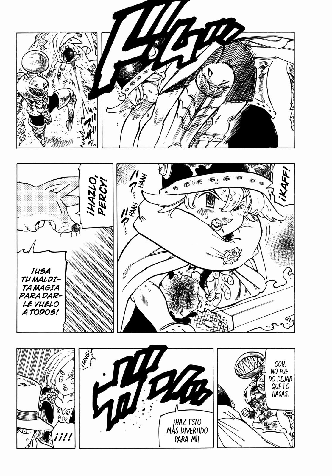 Mokushiroku no Yonkishi Capitulo 43: El comienzo de la intensa batalla página 13