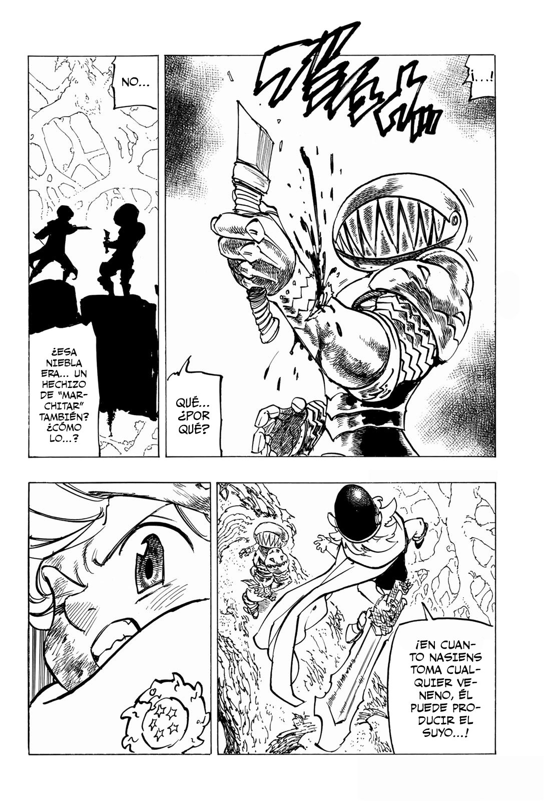 Mokushiroku no Yonkishi Capitulo 43: El comienzo de la intensa batalla página 19