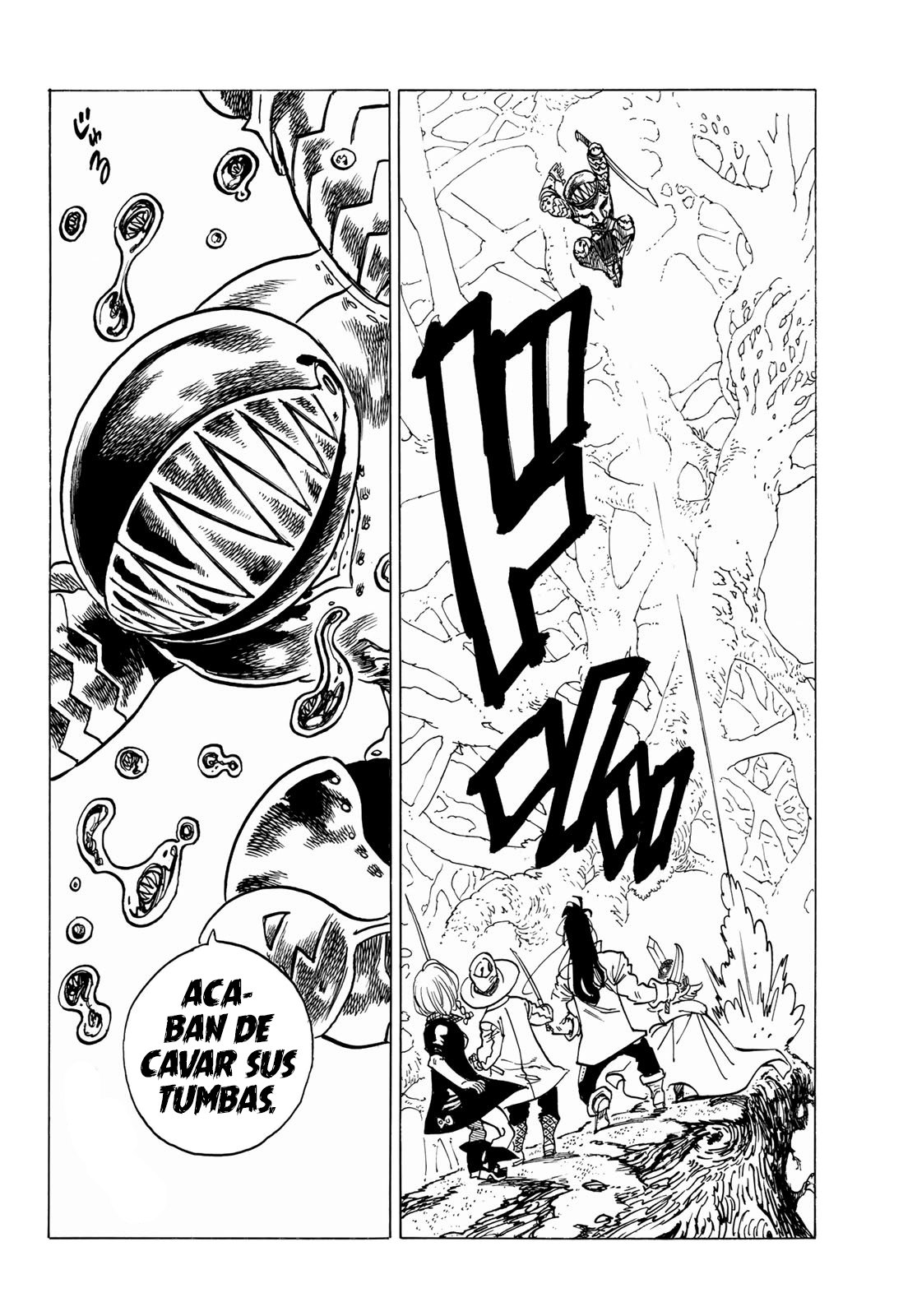 Mokushiroku no Yonkishi Capitulo 43: El comienzo de la intensa batalla página 7