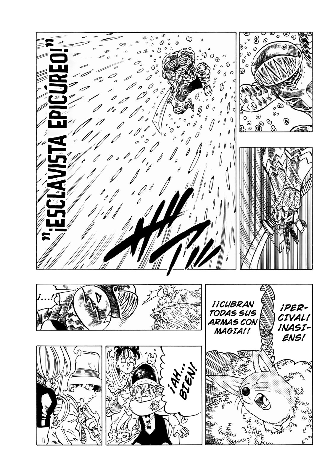 Mokushiroku no Yonkishi Capitulo 43: El comienzo de la intensa batalla página 8