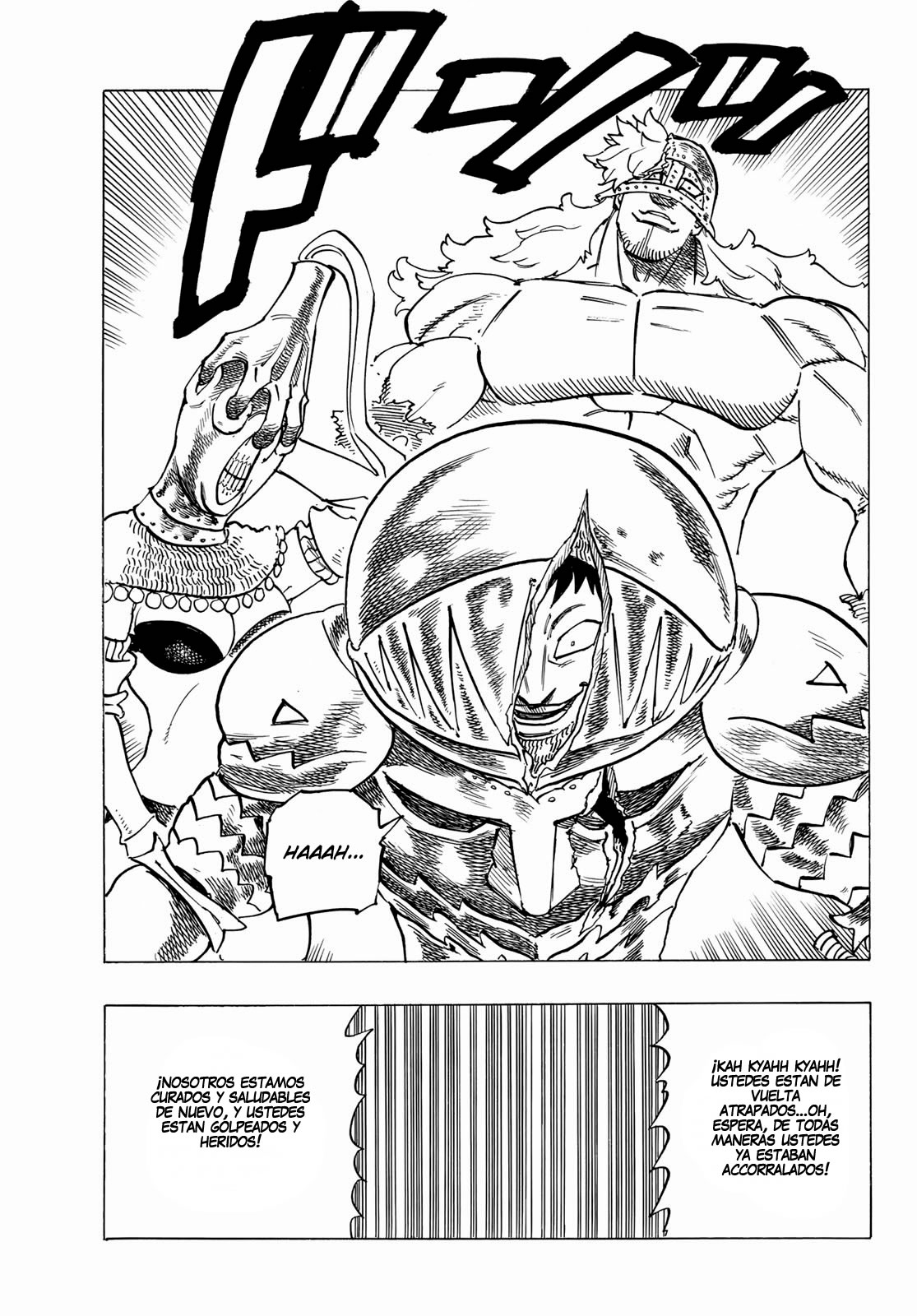 Mokushiroku no Yonkishi Capitulo 47: El último golpe de desesperación página 12