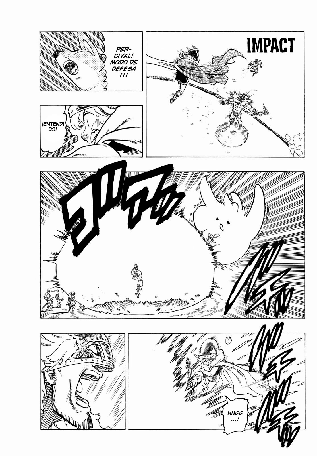 Mokushiroku no Yonkishi Capitulo 47: El último golpe de desesperación página 18