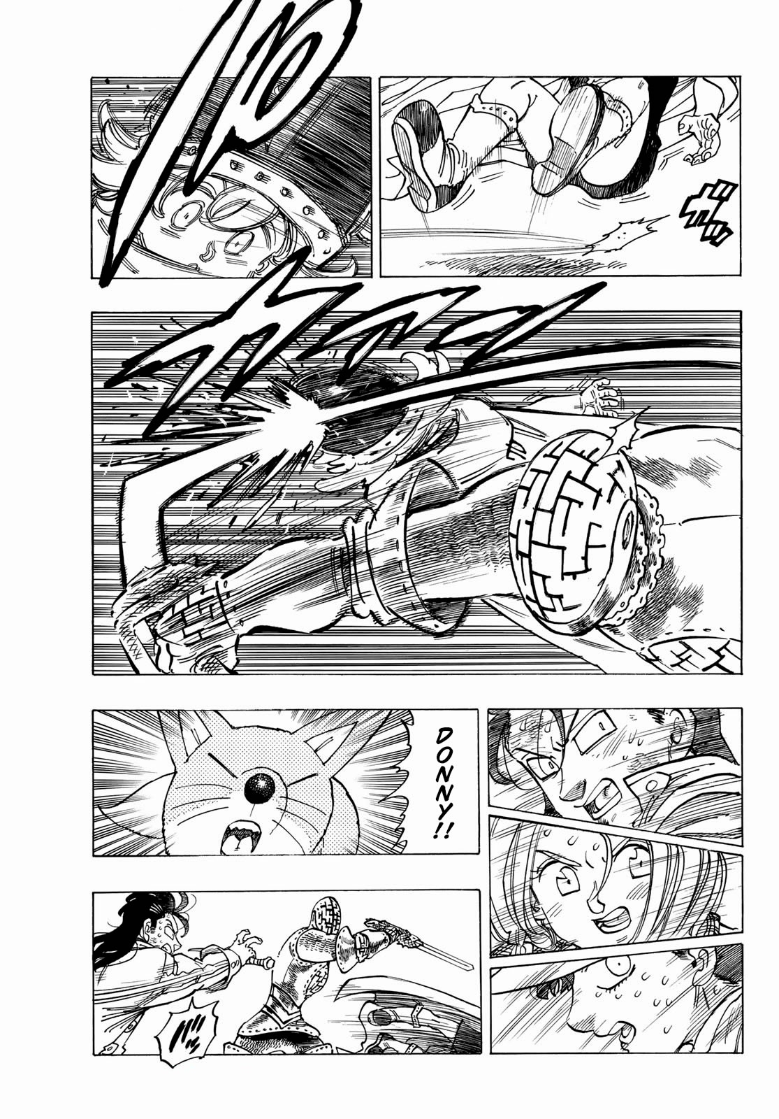 Mokushiroku no Yonkishi Capitulo 47: El último golpe de desesperación página 4