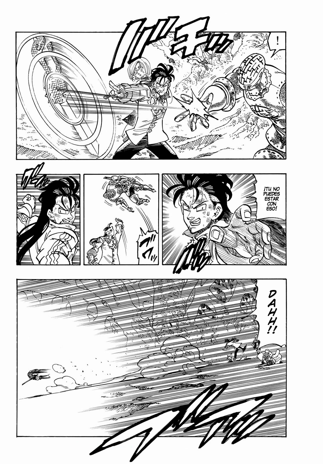 Mokushiroku no Yonkishi Capitulo 47: El último golpe de desesperación página 5
