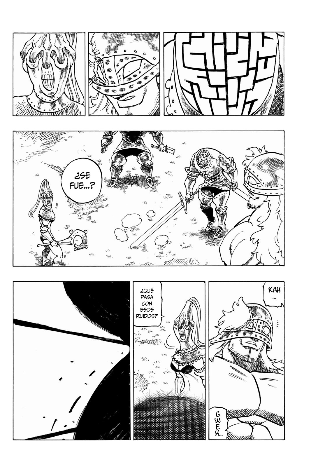 Mokushiroku no Yonkishi Capitulo 48: Separarse de Sin página 11