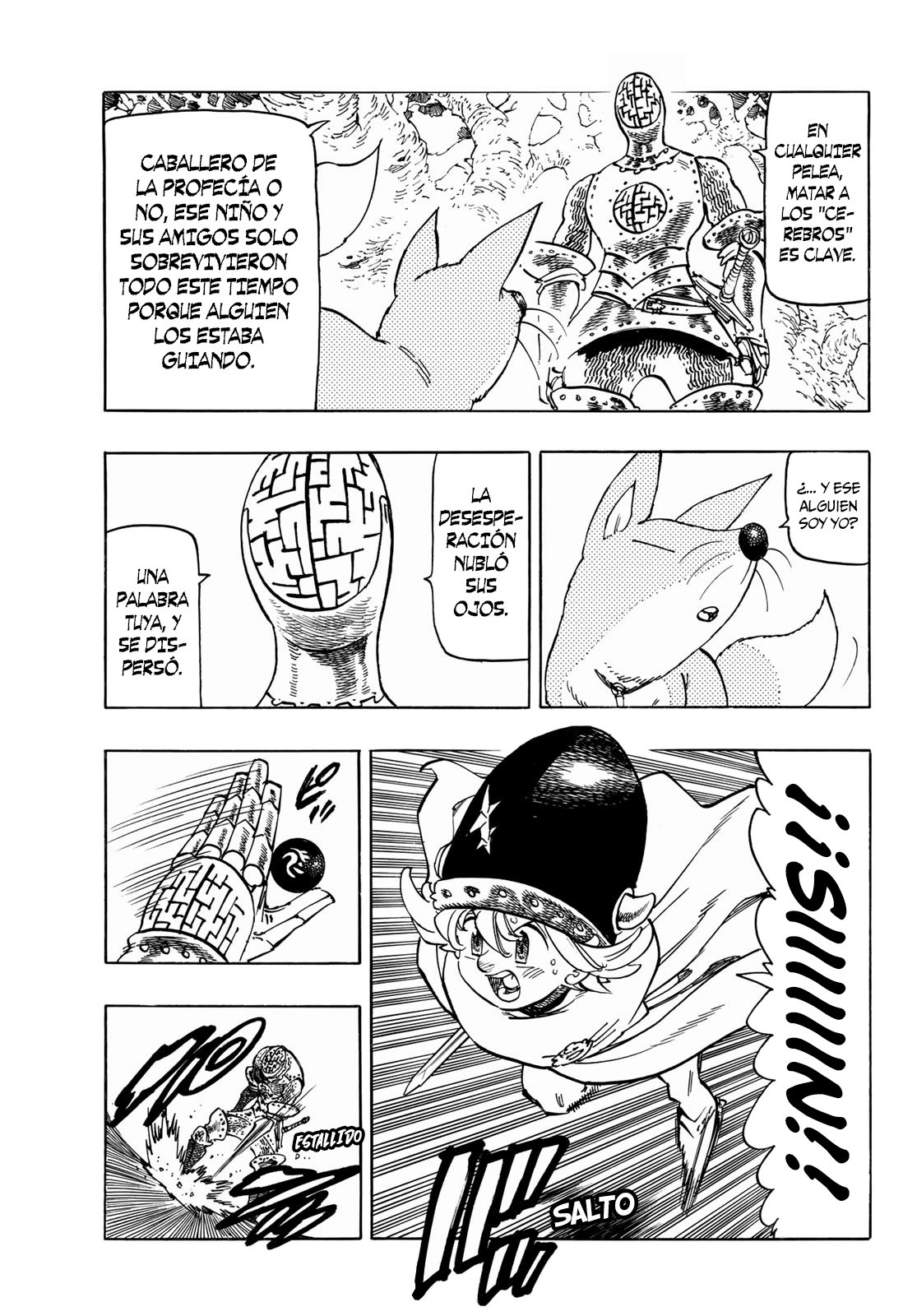 Mokushiroku no Yonkishi Capitulo 48: Separarse de Sin página 4