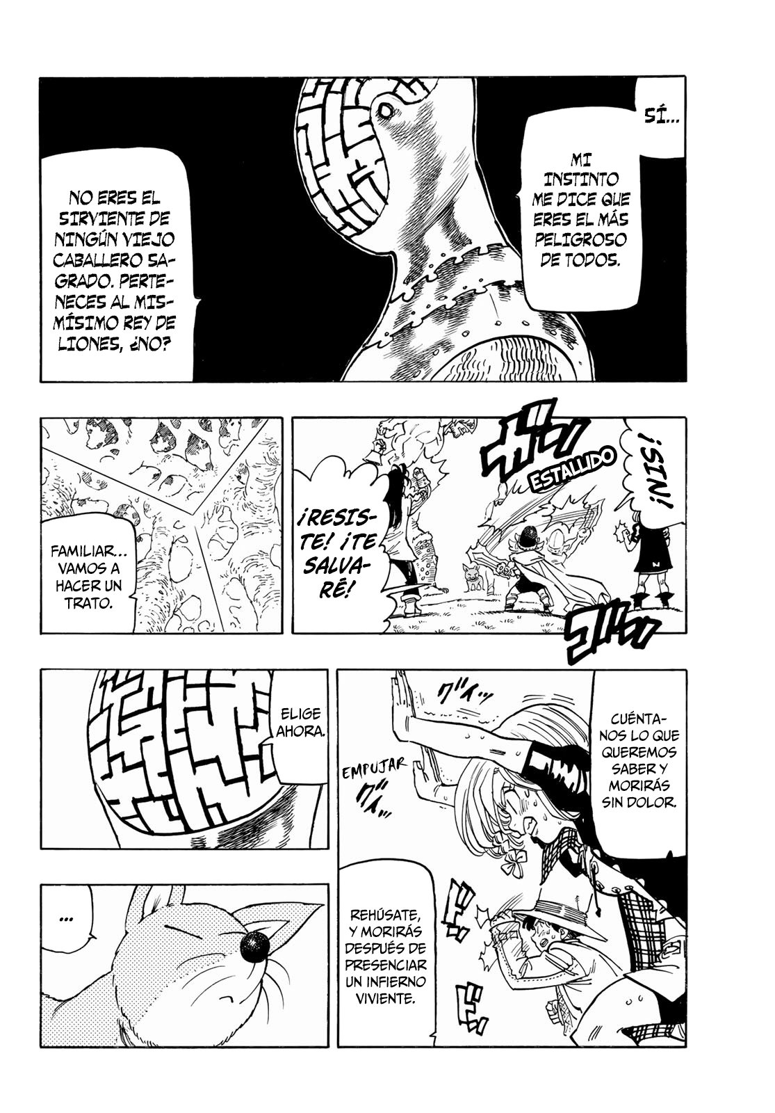 Mokushiroku no Yonkishi Capitulo 48: Separarse de Sin página 7