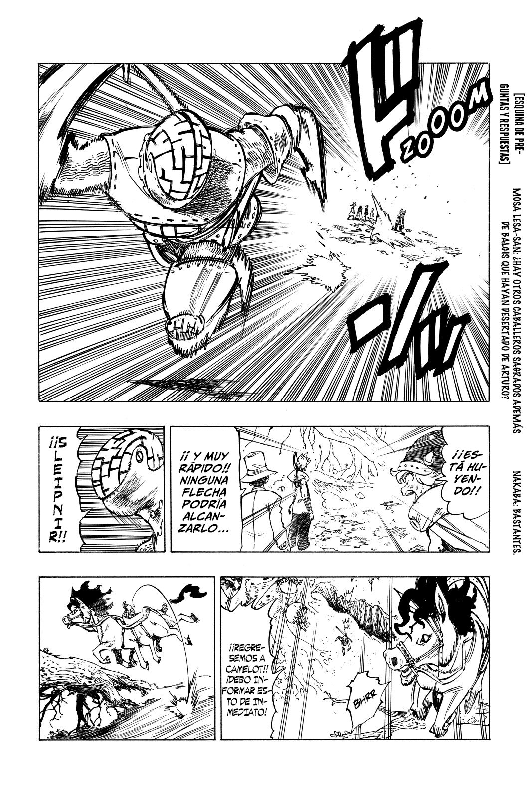 Mokushiroku no Yonkishi Capitulo 49: Lancelot página 18