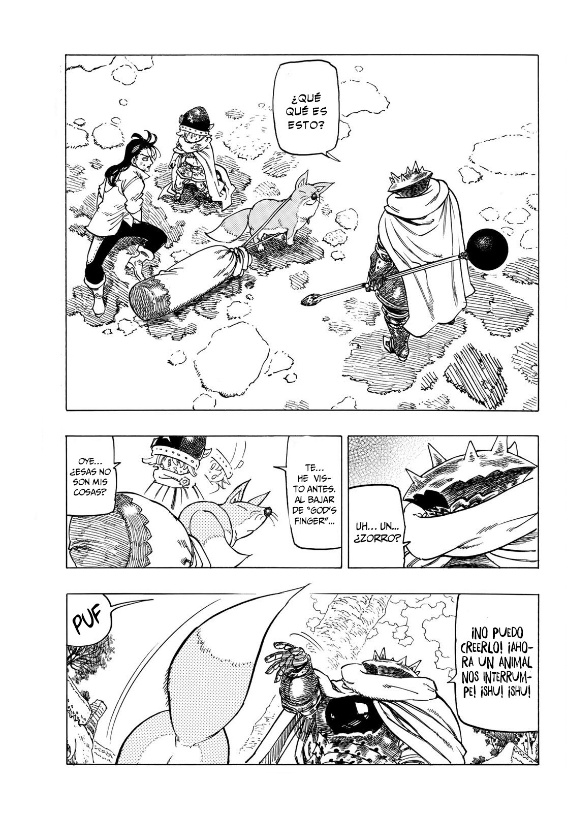 Mokushiroku no Yonkishi Capitulo 5: Los Cuatro Caballeros del Apocalipsis página 13