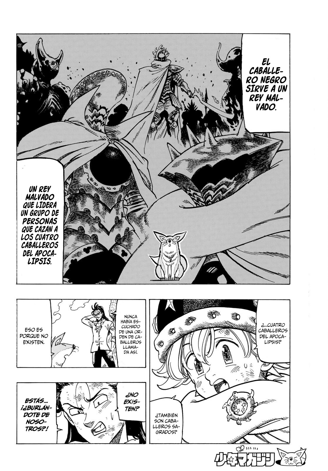 Mokushiroku no Yonkishi Capitulo 5: Los Cuatro Caballeros del Apocalipsis página 21
