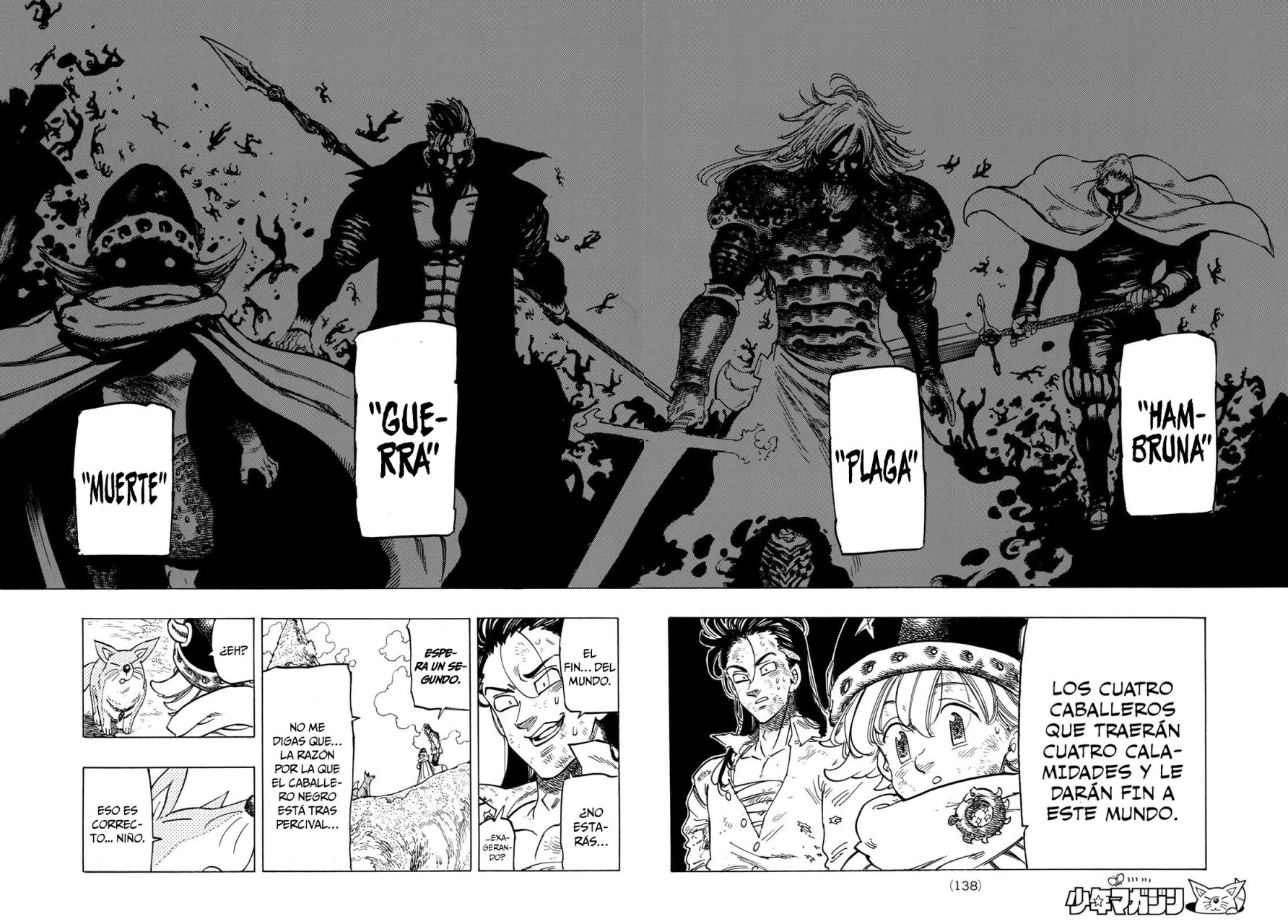 Mokushiroku no Yonkishi Capitulo 5: Los Cuatro Caballeros del Apocalipsis página 23