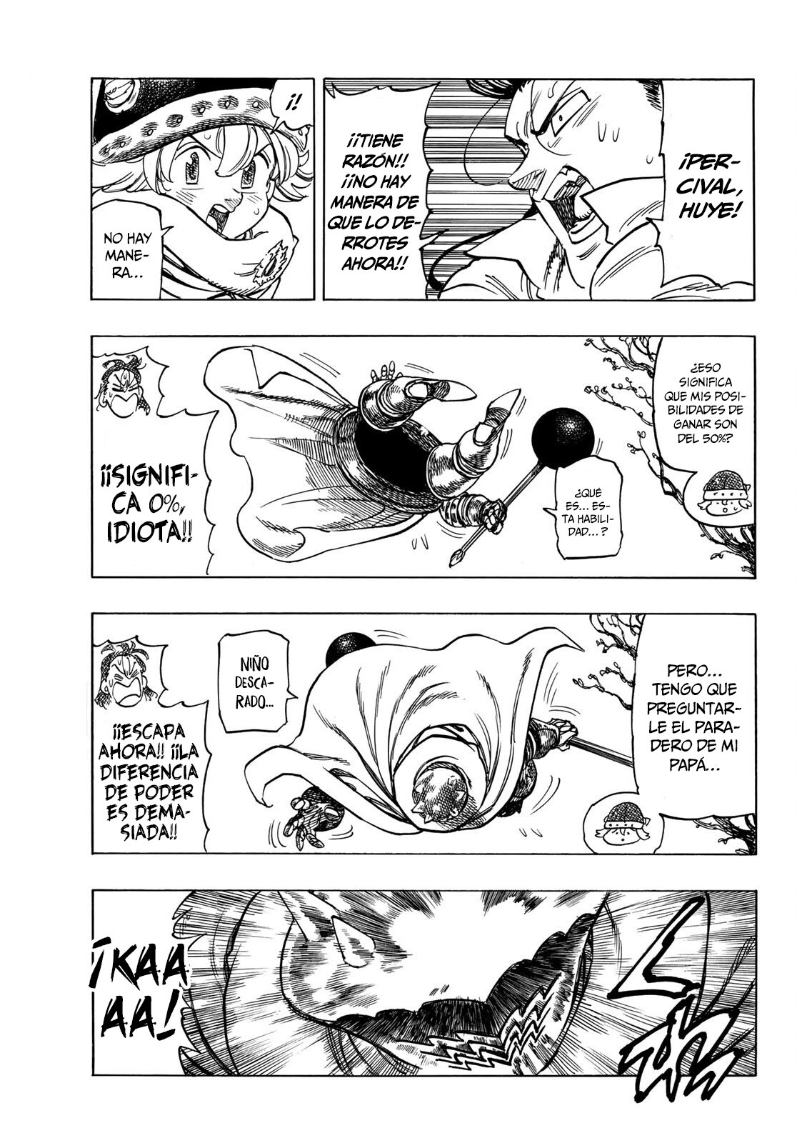 Mokushiroku no Yonkishi Capitulo 5: Los Cuatro Caballeros del Apocalipsis página 9