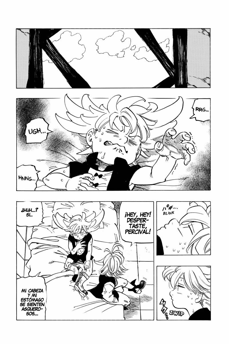 Mokushiroku no Yonkishi Capitulo 51: El rey de Liones página 18