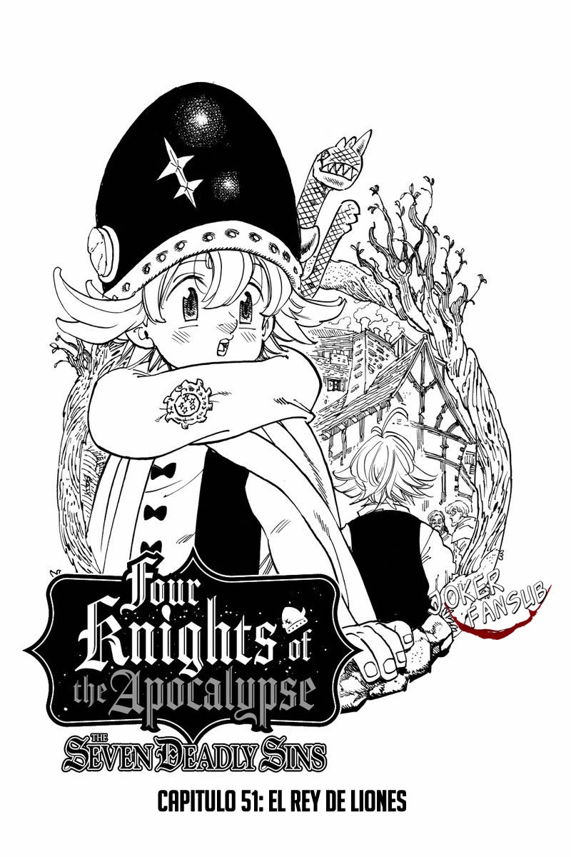 Mokushiroku no Yonkishi Capitulo 51: El rey de Liones página 2