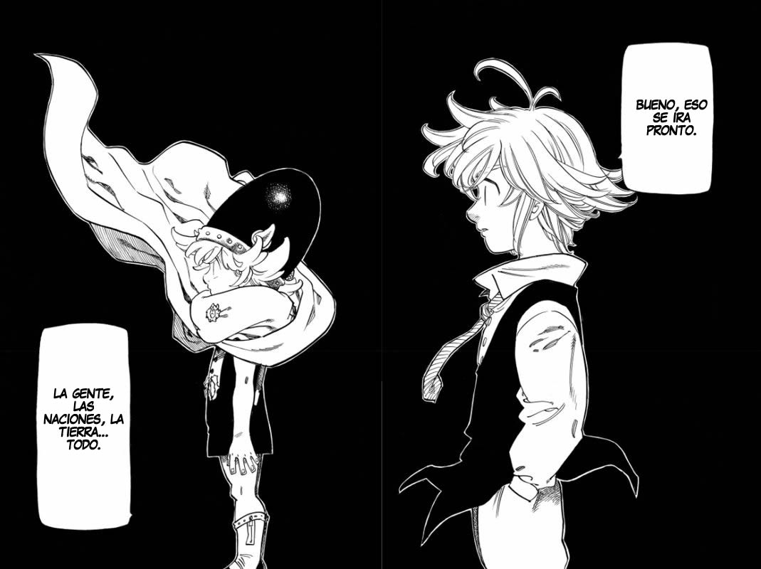 Mokushiroku no Yonkishi Capitulo 52: Meliodas y Percival página 18
