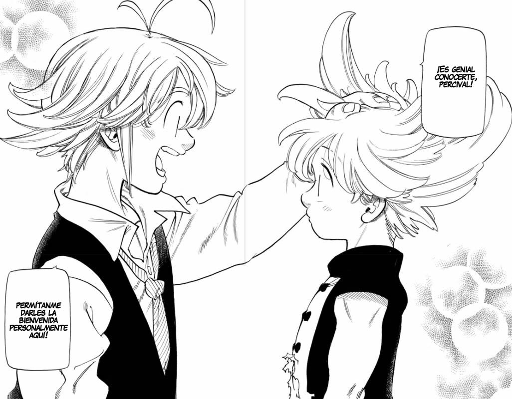 Mokushiroku no Yonkishi Capitulo 52: Meliodas y Percival página 5