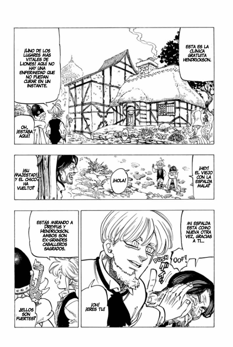 Mokushiroku no Yonkishi Capitulo 52: Meliodas y Percival página 8
