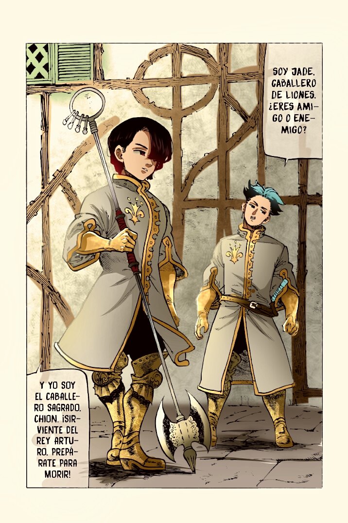Mokushiroku no Yonkishi Capitulo 53.5: Triple problema (FAN-COLOR) página 15