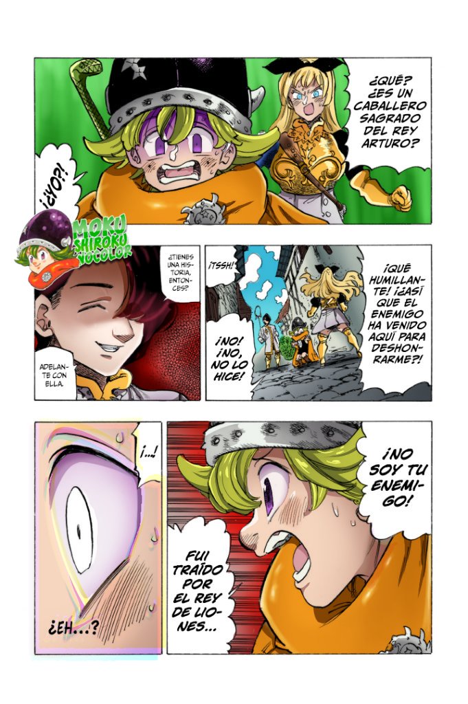 Mokushiroku no Yonkishi Capitulo 53.5: Triple problema (FAN-COLOR) página 16