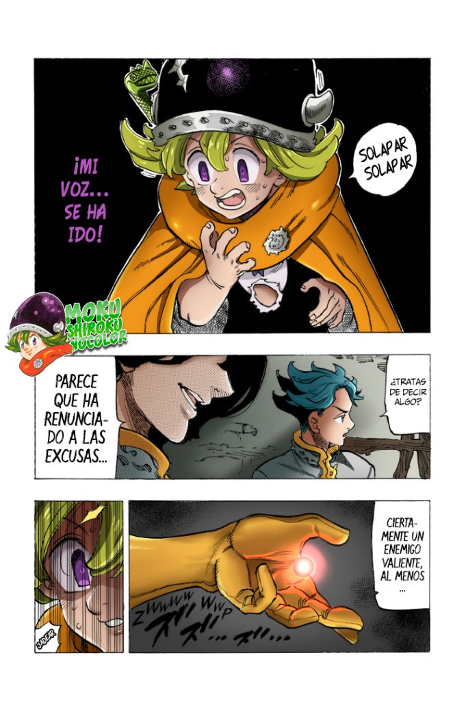 Mokushiroku no Yonkishi Capitulo 53.5: Triple problema (FAN-COLOR) página 17