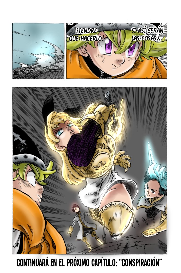 Mokushiroku no Yonkishi Capitulo 53.5: Triple problema (FAN-COLOR) página 21