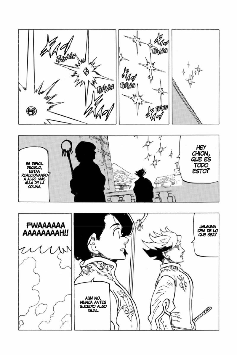 Mokushiroku no Yonkishi Capitulo 53: Triple problema página 9