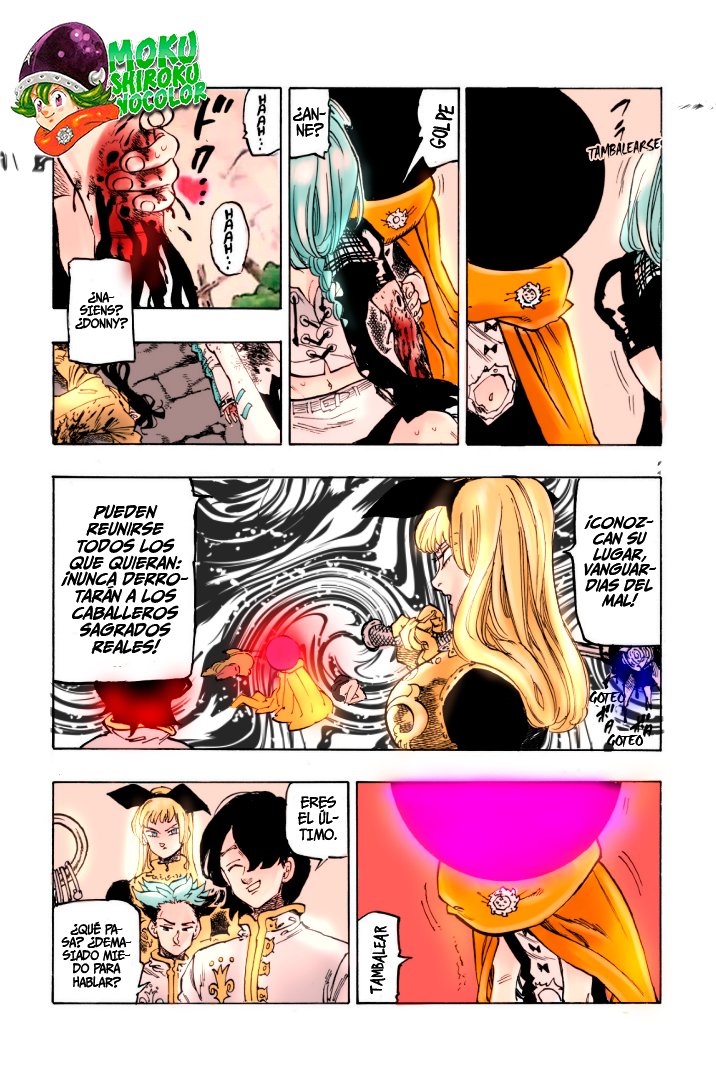 Mokushiroku no Yonkishi Capitulo 54.5: Conspiración (FAN-COLOR) página 17
