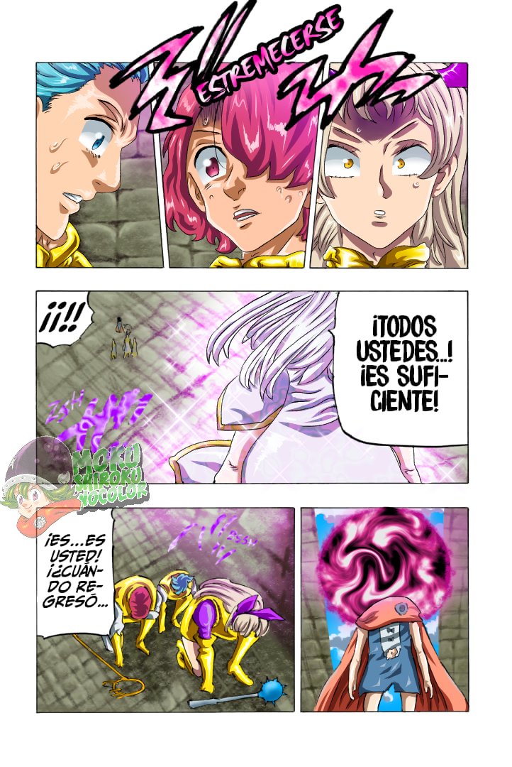 Mokushiroku no Yonkishi Capitulo 54.5: Conspiración (FAN-COLOR) página 19