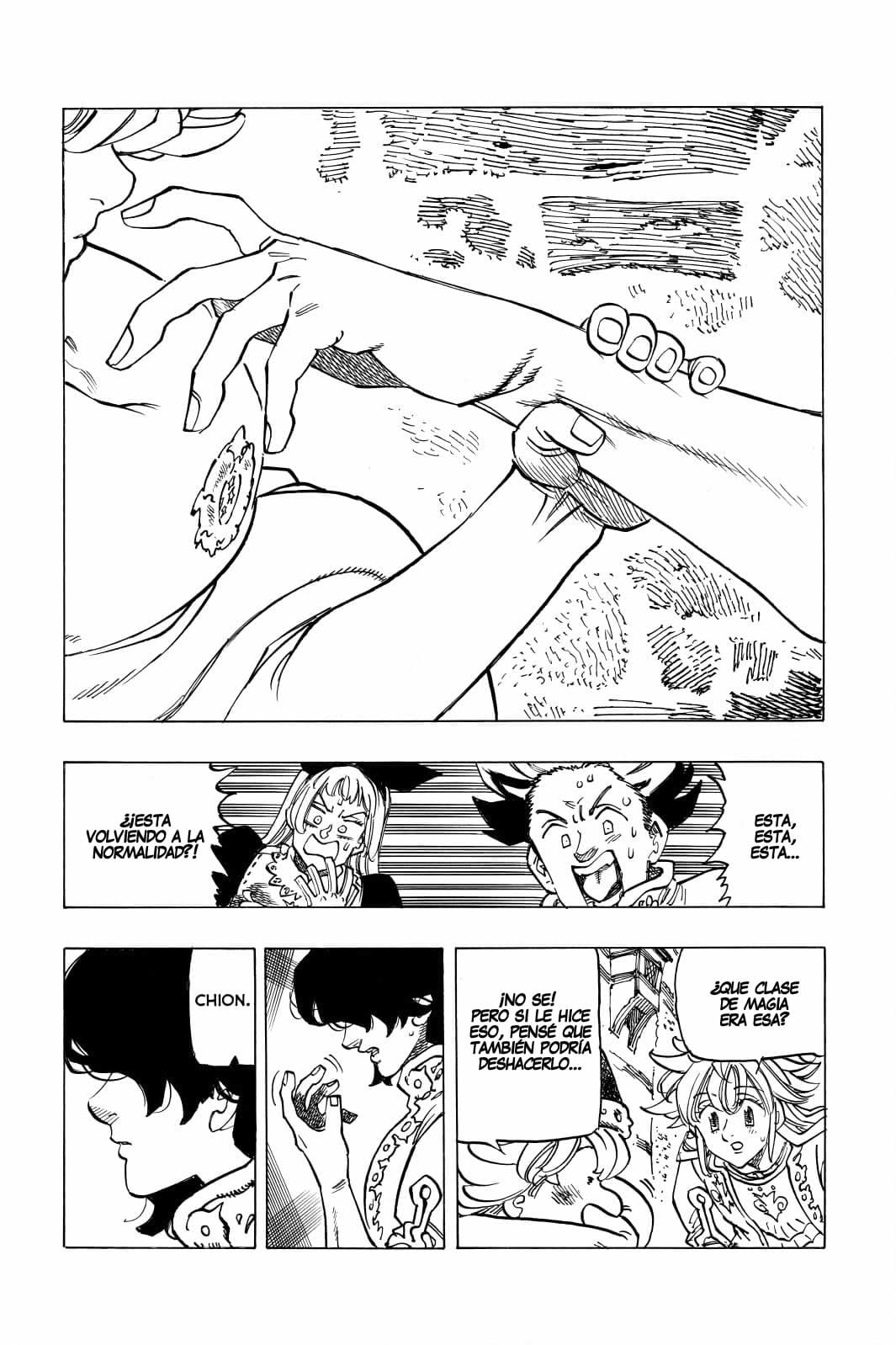Mokushiroku no Yonkishi Capitulo 56: Encuentro de caballeros profetizados página 10