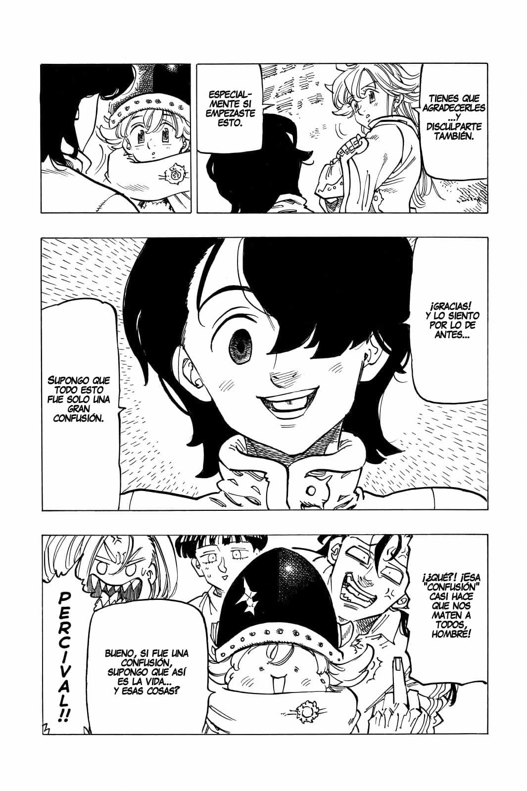 Mokushiroku no Yonkishi Capitulo 56: Encuentro de caballeros profetizados página 11